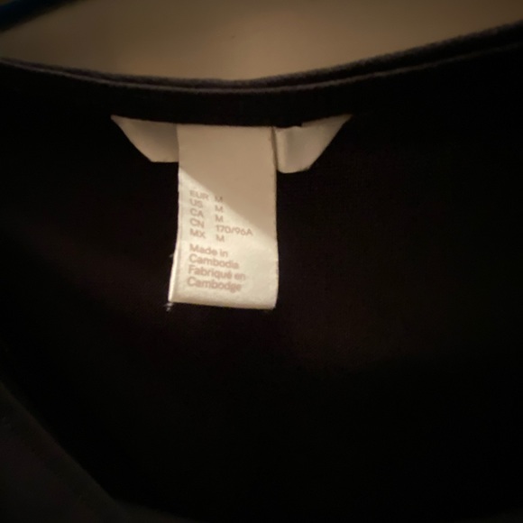 H & M black blouse - Picture 2 of 2